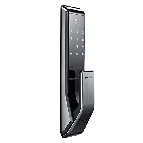 Samsung Digital Door Lock SHS-P717LBK/EN Push Pull Two Way Latch Mortise ENGLISH VERSION (Morise - AML320)