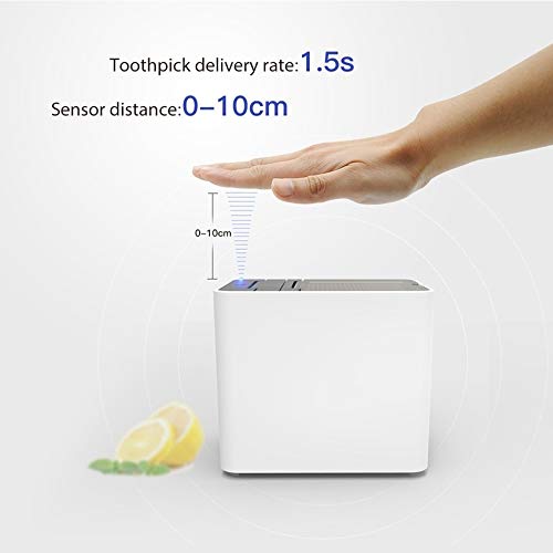 Automatic Toothpick Dispenser Infrared Sensor Toothpick Holder Table Toothpick Box (Dispenser + Toothpick)