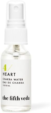 THE FIFTH VEDA Healing Chakra Water Mist 30ml for Skin and Room Spray (4/HEART - Rose &amp; Bergamot)