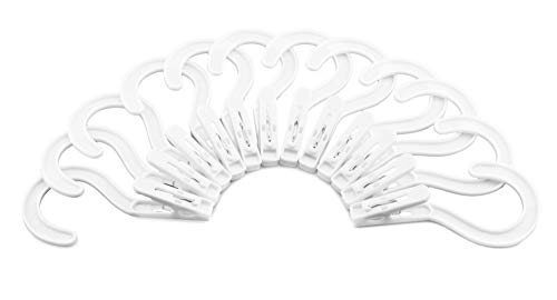 16-Pack Stainless Steel Boot Hangers & Clips – Heavy-Duty Laundry Hooks For Clothes