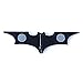 Unisex's Zinc Alloy Man Batman Batarang Money Clip Black