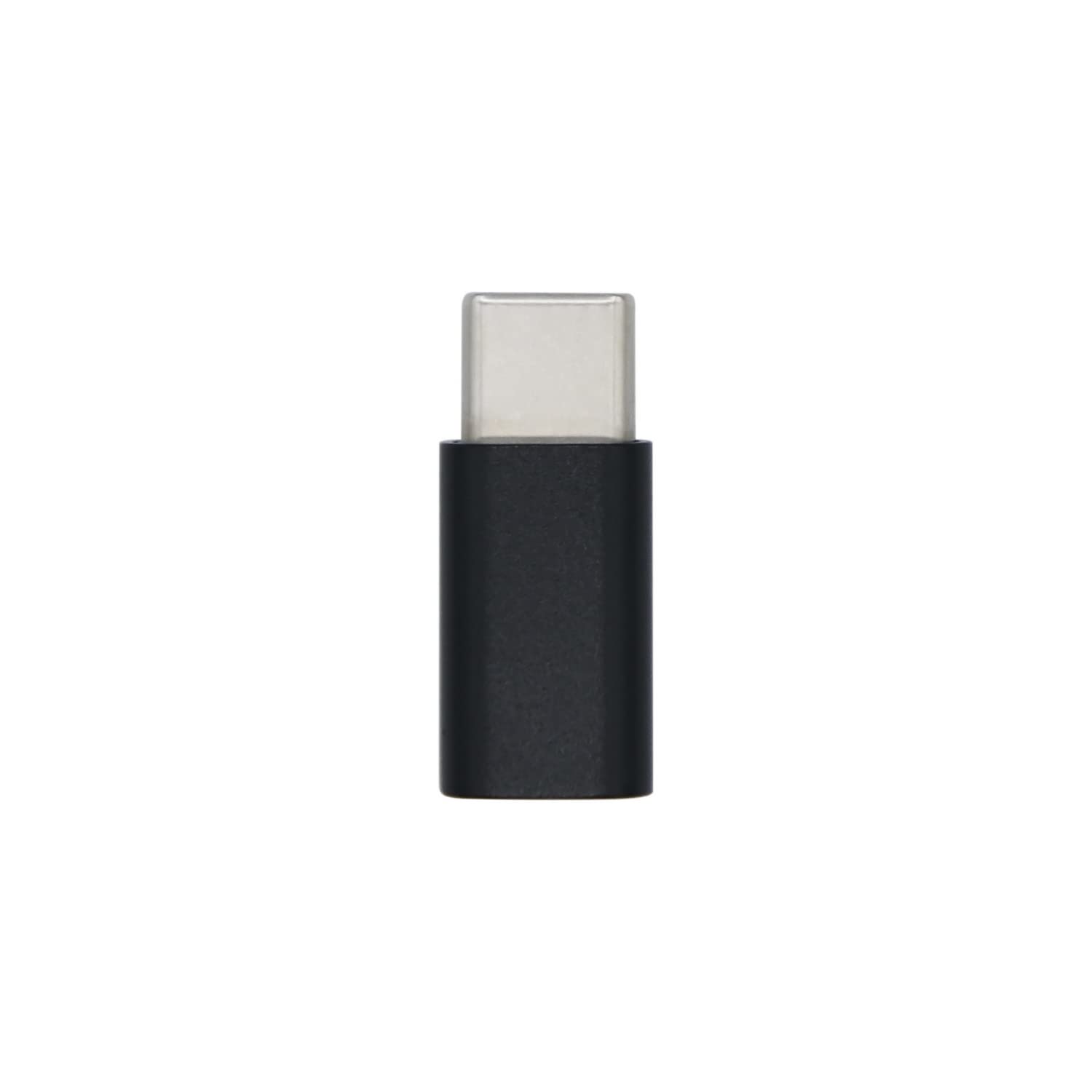 AISENS A108-0414 Mini USB-C USB 2.0 Adapter, Type Micro-B/H-USB-C/M, Black