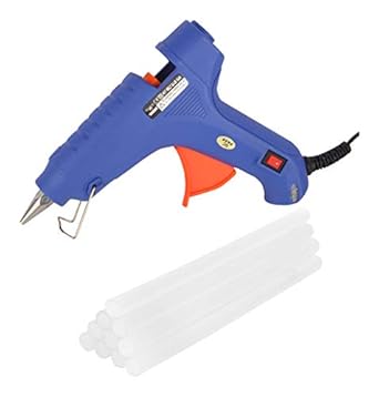 WADRO- Built with Passion 100W Temperature High Power Hot Melt Glue Gun With Sticks(10 Pcs) (NO LEAKAGE)