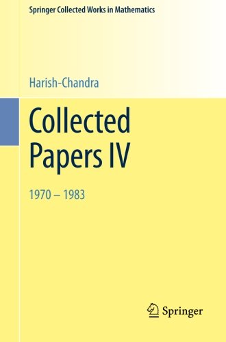 Collected Papers IV: 1970 - 1983 (Springer Collected Works in Mathematics)