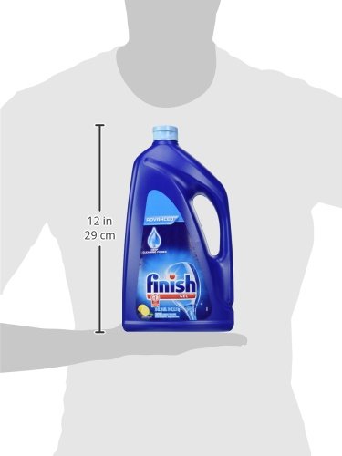 Finish Gel Liquid Dishwasher Detergent, Advanced Deep Cleaning Power Dish Soap, Fights photo 8