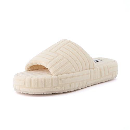CUSHIONAIRE Women's RSVP slipper with +Memory Foam, Wide Widths Available