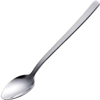 WWJ Stainless Steel Table Spoon 2 Pieces / 304 Stainless Steel Fruit Scraping Spoon Home Apple Baby Baby Food Supplement Children Fruit Dig Meat Spoon