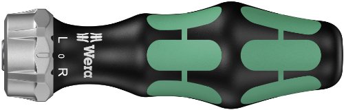 Wera 05002901001 Kraftform Kompakt Vario RA Ratcheting Screwdriver, Head, Blade Length