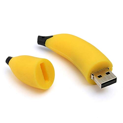 Voberry 32GB/16GB/8GB/4GB/2GB/1GB USB Memory Stick Flash Pen Drive Cartoon fruit (32GB, banana) - Thumbnail 2