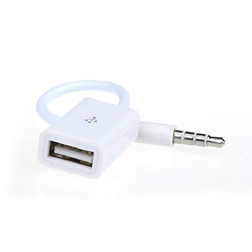 Sacow Immunity 3.5mm AUX Auxiliary Audio Jack Into The USB Converter Cable - Thumbnail 2
