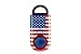 BASU eAlarm, America's #1 Trusted Premium Emergency Alarm, Proven Results as seen on TV, Battery Included, Carabiner Included (1 Pack, American Flag)