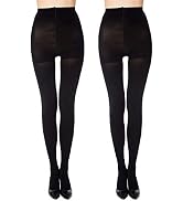 Control Top Panty Hose Opaque Tights 