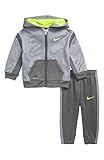 Nike Boy's Therma Full Zip Hoodie and Jogger Pants