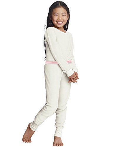 Hanes Girls` X-Temp Printed Thermal Set Snow White