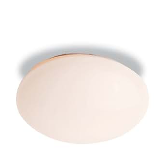 Firstlight - Lámpara redonda de techo para baño (40 W, E14, Ip44