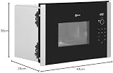 Neff N50 Built-in Microwave Oven with Auto Programmes Black Stainless view 8
