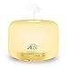 ACE Ultrasonic Aromatherapy Oil Mist Diffuser & Electric Air Humidifier 10 Hours continuous Mist Mode Running - 500 ml - Ionizer Air Purifier - 7 Color LED Lights Changing UL, FCC, ROHS