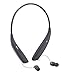 LG TONE Ultra SE Bluetooth Wireless Stereo Headset HBS-835S - Serial Black - Certified Refurbished