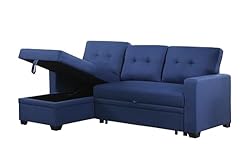 AYOUZ 82" L-Shape Sectional Sofa with Storage