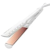 Professional Salon Quality Flat Iron | 1.75'' Extra-Large Nano Titanium Plate Hair Straightener | Instant Heat Up, Dual Voltage Travel Hair Straightening Iron | Smooth Glide for All Hair Types