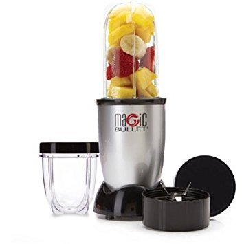 Magic Bullet, 7-Piece, Silver, 250W high-torque power base, Grate, grind, blend, chop and mix with one machine (1) - Thumbnail 5