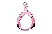 Gooby - Active X Step-in Harness, Choke Free Small Dog Harness with Synthetic Lambskin Soft Strap, Pink, Medium