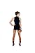 Mighty Grip Black Pole Dancing Ankle Protectors with Tack Strips for Gripping The Pole (1 Pair)