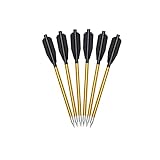 6.5inch Aluminium Crossbow Bolts 50-80lbs Mini