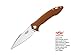 GANZO Firebird FH51 Pocket Folding Knife G10 Handle with Clip D2 Steel Blade Hunting Fishing Camping Outdoor EDC Knife (Brown)