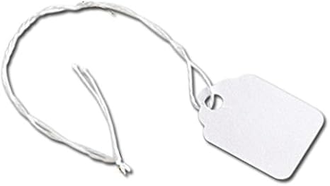 500 Mini Price s 3 4 X 1 2 String Display Hang White Jewelry s