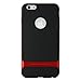 iPhone 6S Plus(5.5 inch) Case, ROCK(TM) [Royce Series] Dual Layer Ultra Thin & Slim Case foriPhone 6S Plus (2015) &iPhone 6 Plus (2014) (5.5inch) [Red]