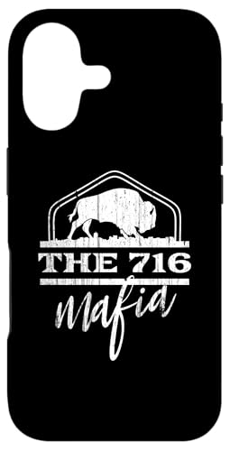 Buffalo BFLO Bison Spirit – Proud 716 Area Code Design Case for iPhone 17