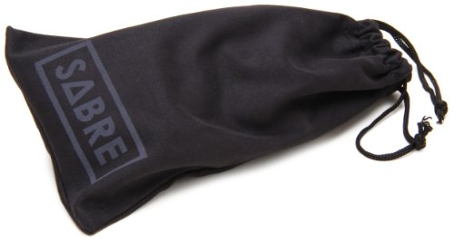 Sabre Fan Club SV72-1-1 Aviator Sunglasses,Black Gloss Frame/Grey Lens,One Size