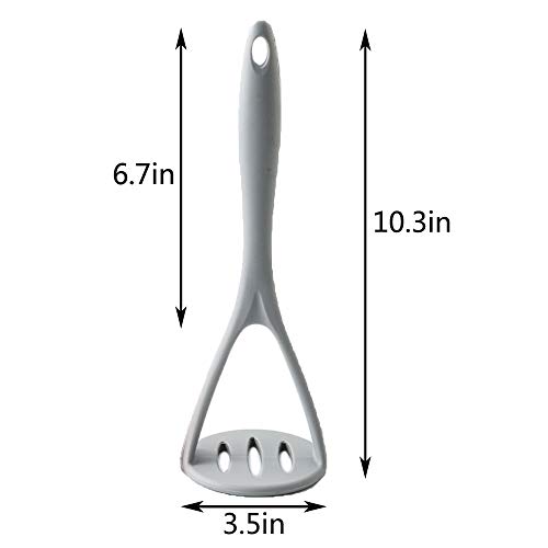 Mashed Potatoes Masher Silicone, for Non-stick Pans Cookware