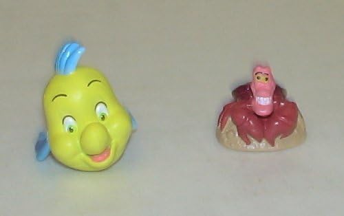Disney Exclusive Pvc Figure : THE Little Mermaid Sebastian and Flounder