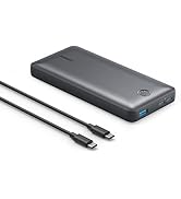 Anker 535 Power Bank (PowerCore 24K) with PD 30W Max Output, Power IQ 3.0 Battery Pack,