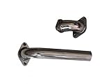 speedracingturbo 38MM 35MM Wastegate Exhaust Dump Tube Pipe Elbow Adaptor Actuator Turbo Racing