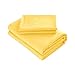 Prime Bedding Bed Sheets - 4 Piece Full Size Sheets, Deep Pocket Fitted Sheet, Flat Sheet, Pillow Cases - Bright Yellow
