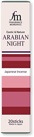 Nippon Kodo - Fragrance Memories - Exotic & Nature - Arabian Night 20 Sticks
