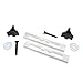 DCT | Fixture Bar Locking Kit, Miter Slider Bar Miter Bar for Table Saw Miter Bars for Table Saw, Router, Disc Sander