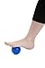 Body Back Company's Wooden Foot Roller and Porcupine Massage Ball (Blue) | Plantar Fasciitis Relief