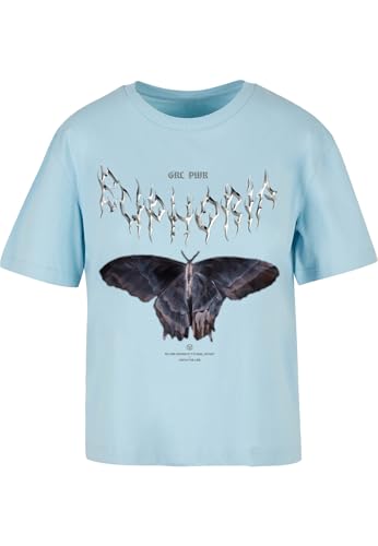 Miss Tee Mst006-euphoria tee Camiseta, Azul (Oceanblue), XL Mujeres