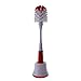 OXO Tot Bottle Brush with Nipple Cleaner and Stand, Orange