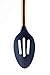 COOK With COLOR 5 Piece Navy Nylon Cooking Utensil Set on a Ring with Rose Gold Copper Handles