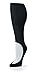 KEYSOCKS Original No-Show Knee High Socks for Women, Plus Size, Black