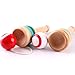 B bangcool Wooden Ball in A Cup Game Catch Ball Games, Cup Ball Game Mini Wood Toy Hand Eye Coordination Educational Toys (4Pcs)