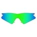 MRY Polarized Replacement Lenses for Oakley M Frame Sweep Sunglasses - Rich Option Colors (Emerald Green Mirror-Polarized, 0)