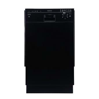Amazon.com: EdgeStar 18" Built-In Dishwasher - Black: Appliances