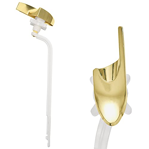 Kohler Toilet Handle Replacement, Side Mount Toilet Tank Lever (Brass