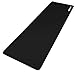 Extended Gaming Mouse Pad, GIM Mouse Pad Large Size 3mm Thick Waterproof Mouse Mat Gaming Wide Long Functional Non-Slip Rubber Base and Black Edge (30.7 x 11.8 x 0.12 inches)-Luxury Black